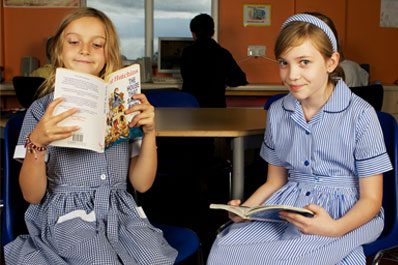 Denby Dale bespoke blue school dresses